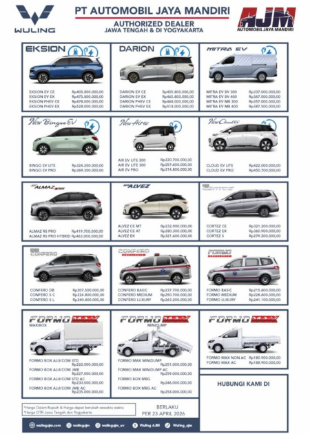 Special Harga Wuling Semarang